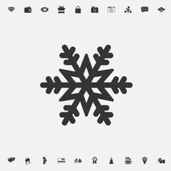 snow icon vector illustration for graphic design and websites