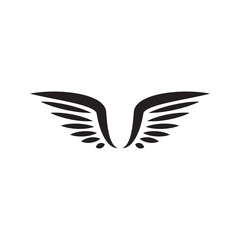 Wing icon design template vector isolated illustration