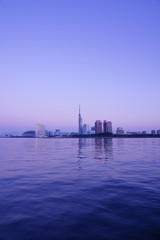 福岡シーサイドももちエリア風景夜景