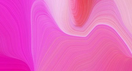 waves artistic colorful abstract background with neon fuchsia, pink and deep pink colors. can be used as poster, background or wallpaper