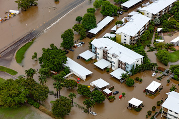 Fototapeta na wymiar 2019 TSV Flood Aerials-137