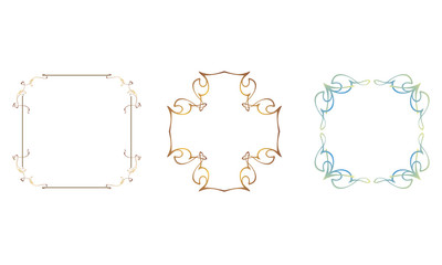 Vintage frame Set 3012944