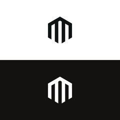 Logo m polygon