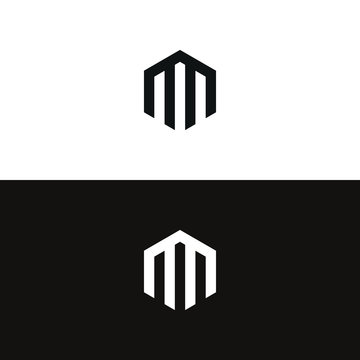 Logo m polygon