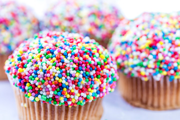 Cupcakes with Sprinkles