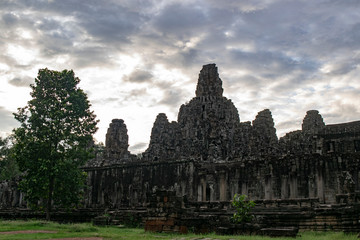 Fototapeta na wymiar Temple in angkor cambodia