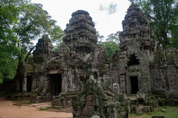 Temple in angkor cambodia