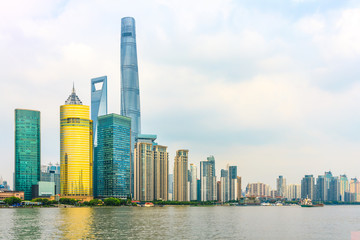 Fototapeta na wymiar Urban architecture scenery and city skyline in Shanghai