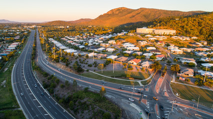 The Townsville suburb of Riverside Ridge backs on to the Ring Road