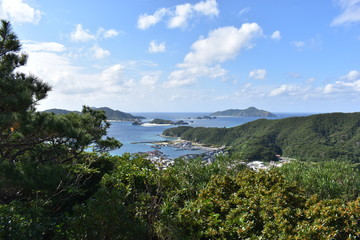 Fototapeta na wymiar 高月山展望台 (Zamami island/Okinawa)