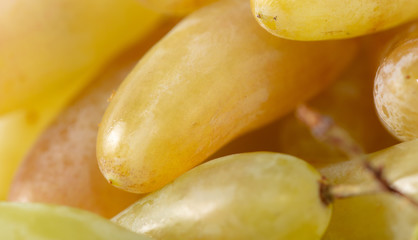 Ladies finger grapes as a background