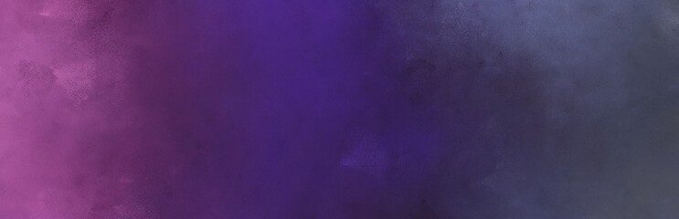 very dark magenta, very dark violet and antique fuchsia colored vintage abstract painted background with space for text or image. can be used as header or banner