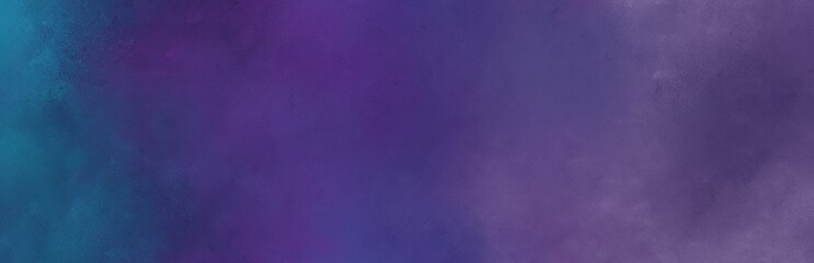 multicolor painting background graphic with dark slate blue, dark slate gray and old lavender colors and space for text or image. can be used as header or banner