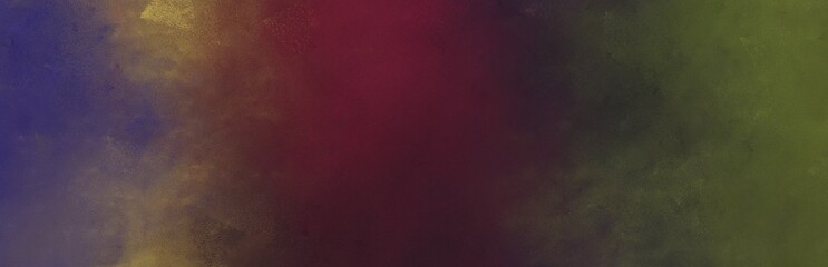 colorful distressed painting background texture with old mauve, very dark magenta and dark slate blue colors and space for text or image. can be used as header or banner