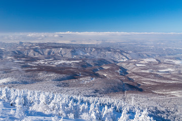 Towada Hachimantai National Park in winter