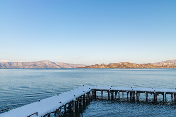 Obraz premium Towada Hachimantai National Park in winter
