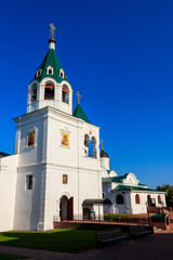 Pokrovsky temple of Transfiguration monastery in Murom, Russia