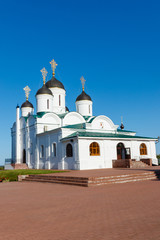 Transfiguration cathedral in Transfiguration monastery in Murom, Russia