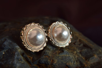 Pearl earrings for women, rewarding life