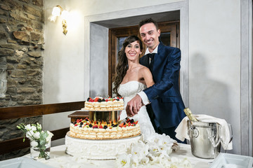 sposi in villa