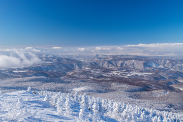 Towada Hachimantai National Park in winter