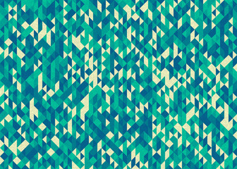 Pattern with random colored Diamonds Generative Art background illustration