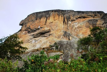 Fototapeta na wymiar view of Pedra do Bau in Sao Bento do Sapucai.