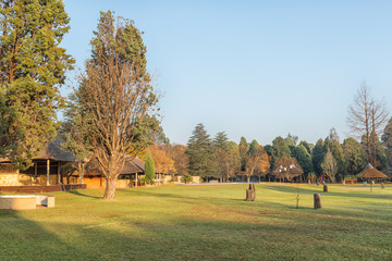 View of the Emanzini Country Resort at Vrede
