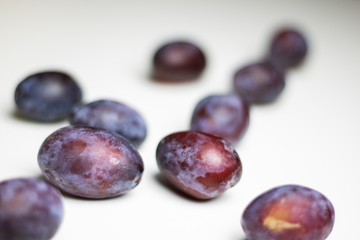 frische Pflaumen