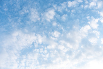 Naklejka premium blue sky and cloud background