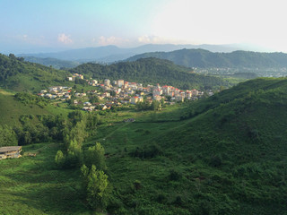 A beautiful city surrounded by natural greenery. A beautiful city in north of Iran, Gilan.