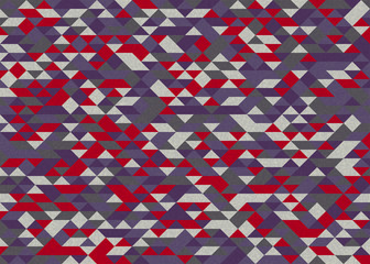 Pattern with random colored Diamonds Generative Art background illustration