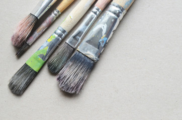 Obraz premium brushes and paint