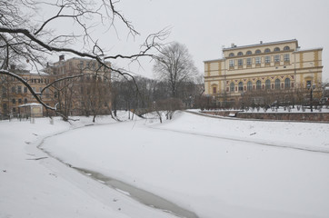 Kronvalda Urban park is a beautiful park at Riga, its 11.92 hectares big with a canal & seasonal...