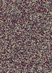 Pattern with random colored Diamonds Generative Art background illustration