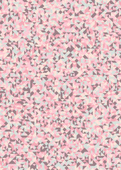 Pattern with random colored Diamonds Generative Art background illustration