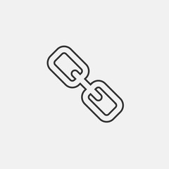 chain icon vector for web and graphic design