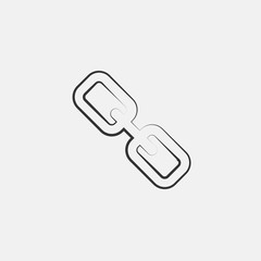 chain icon vector for web and graphic design