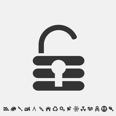 lock pad icon vector for web and graphic design © LiveLove
