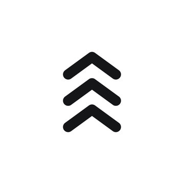 recommend clip art: chevron icon design. vector illustration