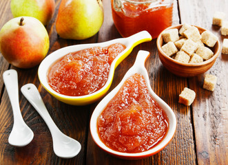 Fresh pear jam