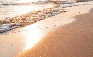 Beach. Summer time concept.