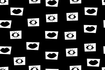 Girly seamless pattern