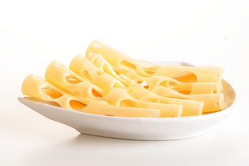 Close - up of cheese on plate