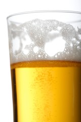 Glass of beer - studio shot
