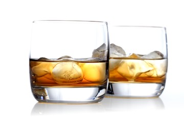 Close-up of glass with whisky