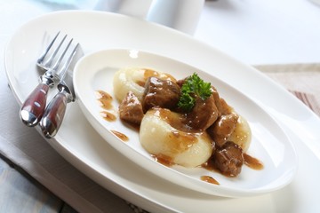 Chicken with sauce