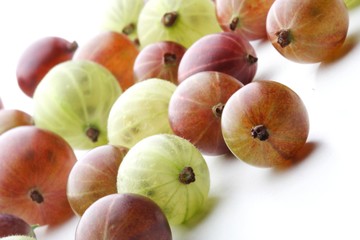 Studio shot of gooseberriy fruits