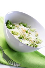 Close up of salad in bowl