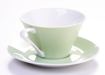 Close up of empty cup